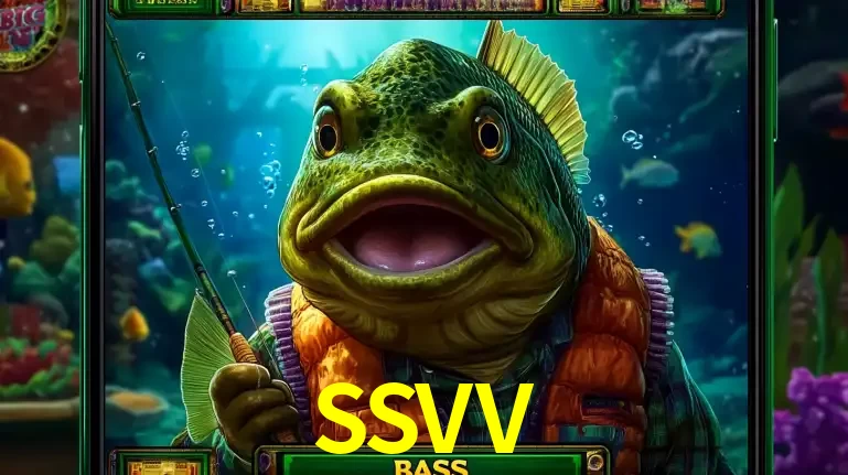 Personagem de peixe pescador do popular jogo de slot com tema de pescaria, uma das emocionantes opções de caça-níqueis para jogar e ganhar no cassino SSVV.